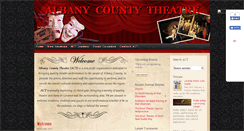 Desktop Screenshot of albanycountytheatre.org